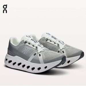 On Cloudeclipse Running Shoes Alloy / White Women’s US 5.5 Athletic Sneakers